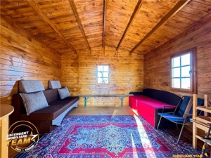 Casuta din lemn,cu 520mp teren intravilan,zona linistita,aproape de oras,Sancraiu,Covasna - imagine 2