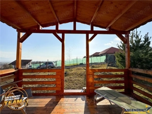 Casuta din lemn,cu 520mp teren intravilan,zona linistita,aproape de oras,Sancraiu,Covasna - imagine 9