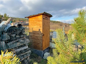 Casuta din lemn,cu 520mp teren intravilan,zona linistita,aproape de oras,Sancraiu,Covasna - imagine 8