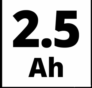Acumulator Einhell Power-X-Change, 2,5 Ah Li-Ion, 18V  Gestionarea inteligenta a incarcarii   Manage - imagine 3