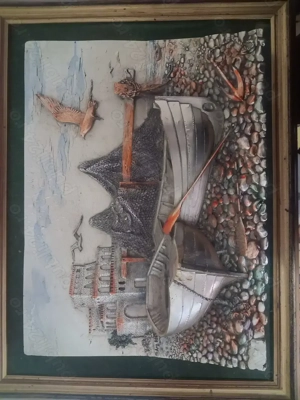 Vand tablou de argint 