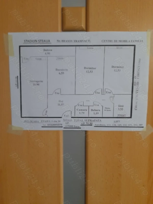 Apartament 3 camere decomandat - imagine 6