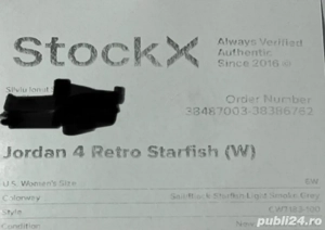 Jordan 4 Retro Starfish - imagine 2