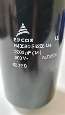 Vînd condezatori 2200 micro F 500 V