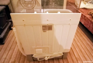 Mașină de spălat rufe semiautomata cu storcător  - imagine 5