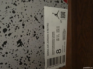 Air Jordan 4 Cnyon Purple originale 