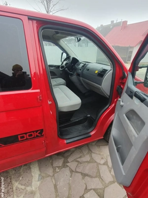 De vânzare VW T5 Doka 1.9TDI,2008,Aer condiționat,Recent adus Germania  - imagine 8