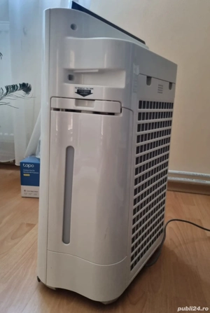 Purificator aer SHARP Plasmacluster KC-D40EUW, 3 trepte viteza, HEPA, ionizare, umidificare - imagine 2