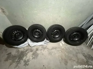 Set Jante+ Anvelope iarnă Bridgestone Blizzak LM005 – 195/65 R15 5x110