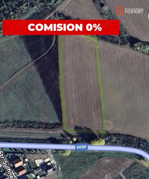 Teren intravilan de 5800 mp, la Asfalt zona Bucovat