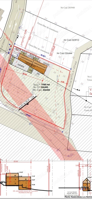 Teren intravilan de vinzare,1544 mp,Manastur,zona Cimpului - imagine 7