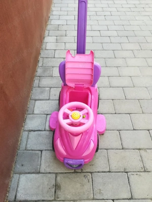 Mașinuță cu mâner fara pedale 