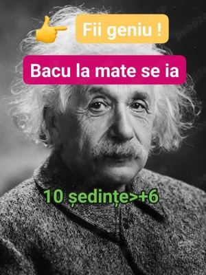 Bacalaureat la mate in 10 ședințe maxim 15 formule minim 6