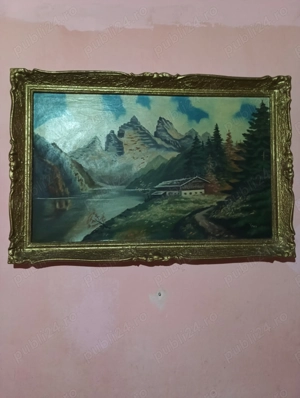 Vînd pictur  pe ulei