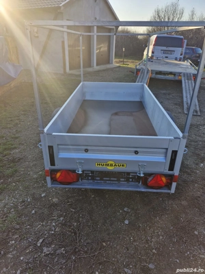 Remorca humbaur full aluminiu  - imagine 3