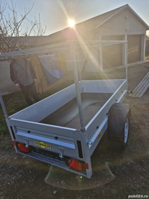 Remorca humbaur full aluminiu  - imagine 2
