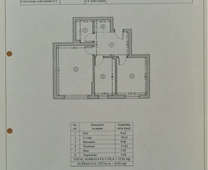 Vând apartament cu 2 camere NU studio  - imagine 7