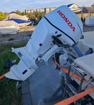 Barca 4.60m,motor Honda 40 60 NOU! 