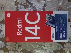 Telefon mobil Xiaomi Redmi 14C, 8GB RAM, 128GB, Midnight Black