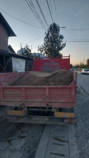 transport basculabil, nisip, piatra, balastru
