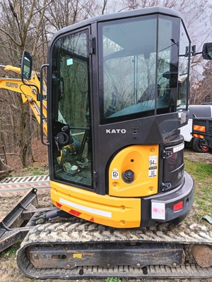 Miniexcavator Kato Yanmar 2.5 3.0 3.5 tone 4.0 3 - Cupe Hidraulic 2021 - imagine 5