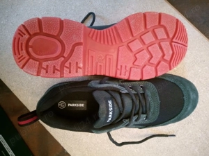 Parkside Pantofi de protecție din piele pentru bărbați nr.43, clasa S3