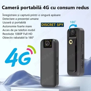 DETECTIVI PARTICULARI-Timisoara -Vindem-Inchiriem Body-cam cu SIM CB77  4G pentru live-view 
