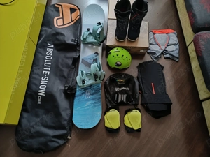 Pachet snowboard complet - gata de partie