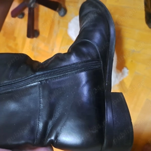 vand cizme de piele lungi - imagine 3