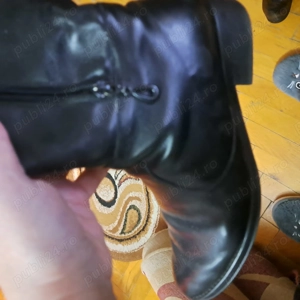 vand cizme de piele lungi - imagine 4