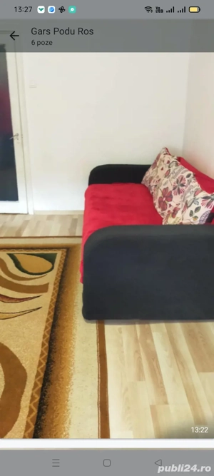 Podu ros la bulevard, garsoniera mobilata