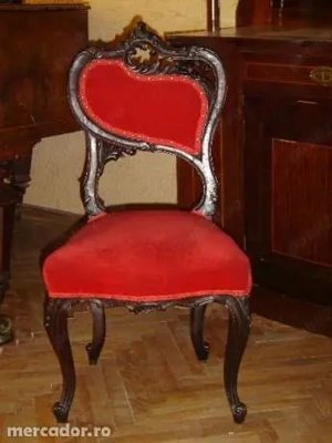 Vand scaun Rococo impecabil  - imagine 2