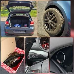 VW Golf 6 1.4TSI DSG2 AUTOMATA Navigatie ÎncălzireScaune Cameră Clima SenzoriParcare Trapa Euro5  - imagine 18