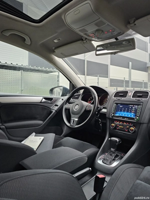 VW Golf 6 1.4TSI DSG2 AUTOMATA Navigatie ÎncălzireScaune Cameră Clima SenzoriParcare Trapa Euro5  - imagine 10
