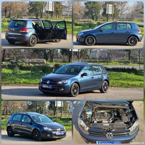 VW Golf 6 1.4TSI DSG2 AUTOMATA Navigatie ÎncălzireScaune Cameră Clima SenzoriParcare Trapa Euro5  - imagine 16