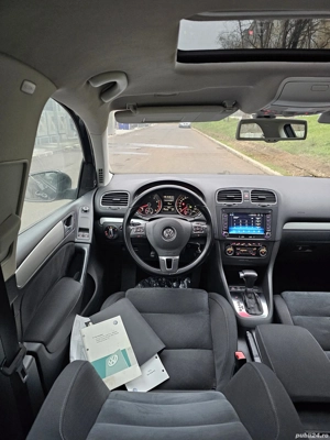 VW Golf 6 1.4TSI DSG2 AUTOMATA Navigatie ÎncălzireScaune Cameră Clima SenzoriParcare Trapa Euro5  - imagine 8