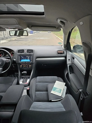 VW Golf 6 1.4TSI DSG2 AUTOMATA Navigatie ÎncălzireScaune Cameră Clima SenzoriParcare Trapa Euro5  - imagine 9
