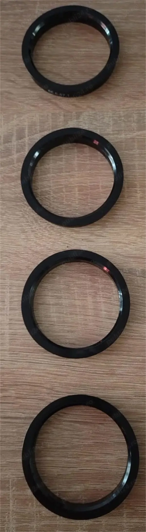 Inele de centrare reducere de la 66,6 mm - 57,1 m, gama Wag