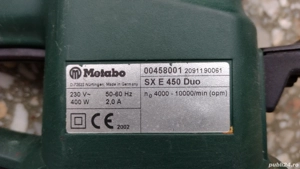 Slefuitor Metabo SXE 450 Duo - imagine 2