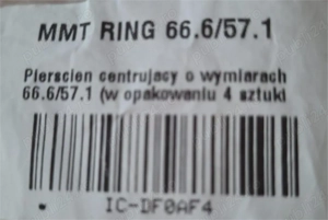 Inele de centrare reducere de la 66,6 mm - 57,1 m, gama Wag - imagine 4
