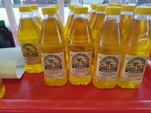 Ulei de floarea soarelui presat la rece