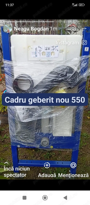 Cadru geberit nou 