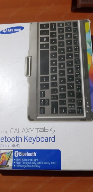 Vand   Schimb Samsung Keyboard bluetooth si Book cover noi pt.tab.8,4