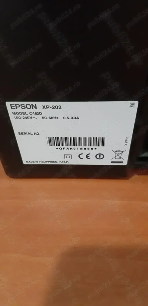 Vand set 4 cartuse sigilate T1811-XL-1814-XL si imprimanta multifunctionala Epson XP 202 cu eroare. - imagine 3