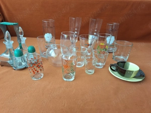 LOT de pahare diferite modele ( vechi- folosite), 24 buc - imagine 3
