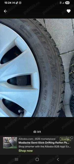 Cauciucuri cu jante în stare bună  aduse din Germania  - imagine 3