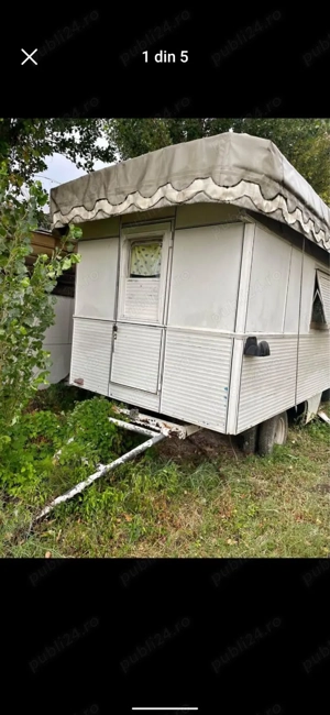 Vagon dormit, rulota caravana - imagine 4