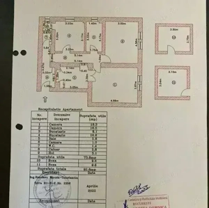 Apartament 2 camere + birou, 73,6 mp utili, etaj 1 + 2 boxe de 10 mp fiecare - imagine 5