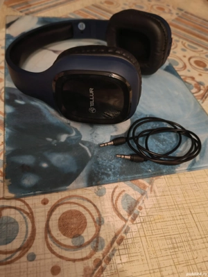 Casti Over-ear Bluetooth & Fir. Tellur Pulse