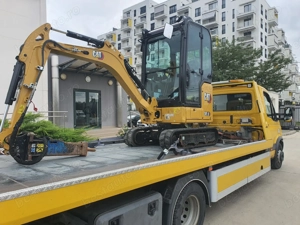 Platformă auto hidraulică   Tractări auto Sector 5 București 24 7 - imagine 2